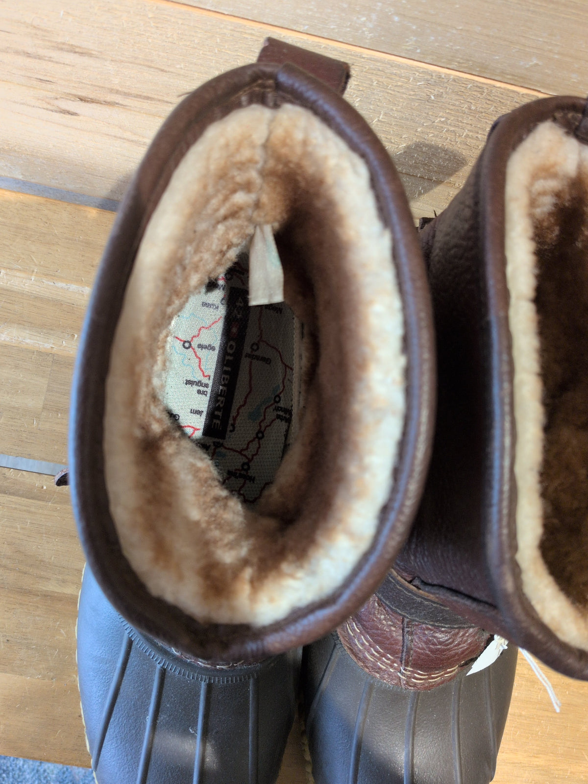 LLBean Shearling Lined Bean Boot
