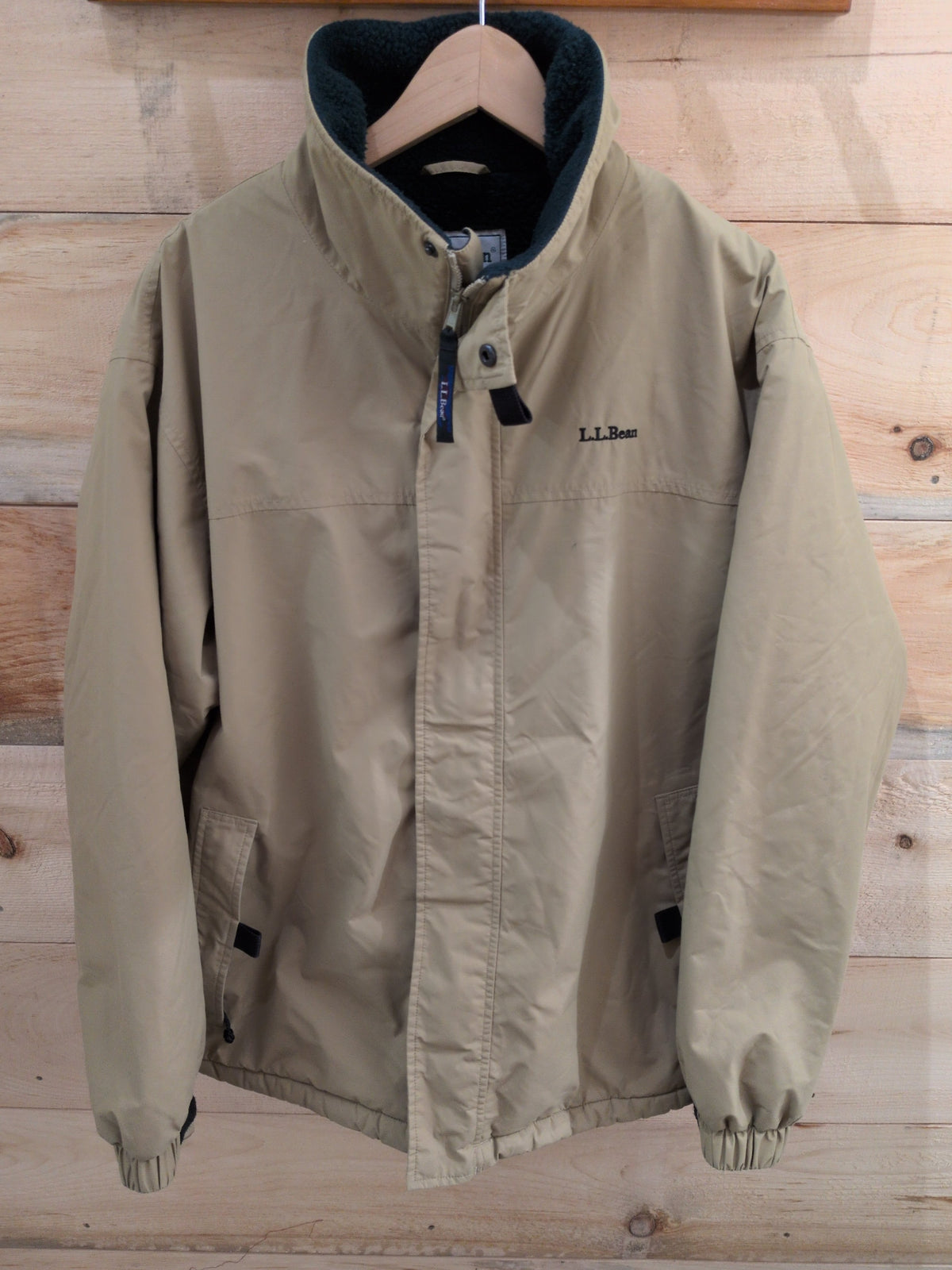 LLBean Vintage Fleece Lined Gore-Tex Coat