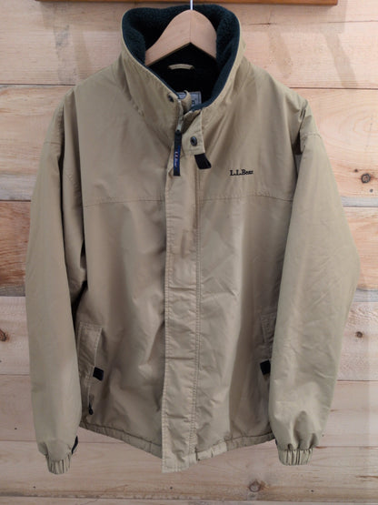 LLBean Vintage Fleece Lined Gore-Tex Coat