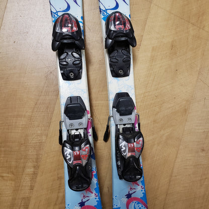 K2 Luv Bug Marker 4.5 Bindings Skis