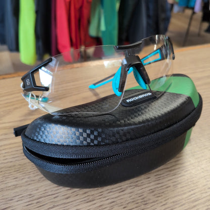 ROCKBROS Half Frame Photochromic SungHalf Frame Photochromic Sunglasses w/ Case