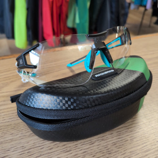 ROCKBROS Half Frame Photochromic SungHalf Frame Photochromic Sunglasses w/ Case