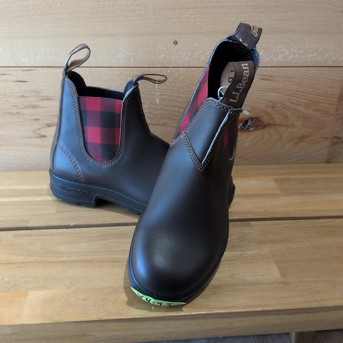 Blundstone x LLBean Buffalo Plaid Chelsea Boots (AU 3)
