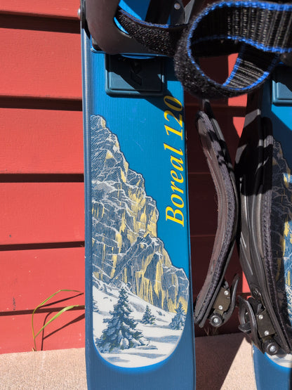 LLBean Boreal 120 Sliding Skishoe + Bag