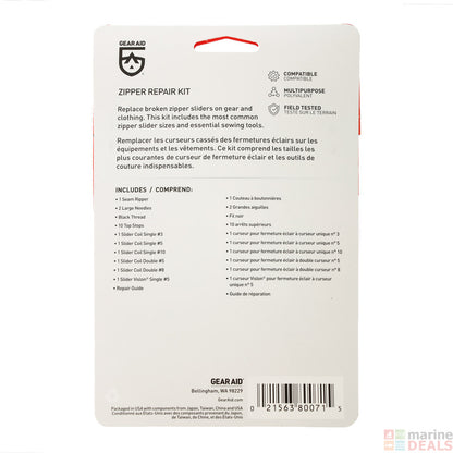 Zipper Repair Kit