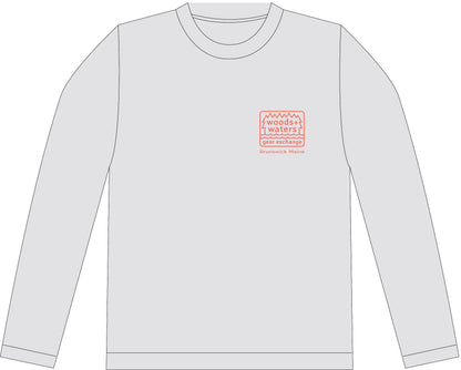 Sea Threads x Woods + Waters Gear Long Sleeve Hooded Sun Shirt