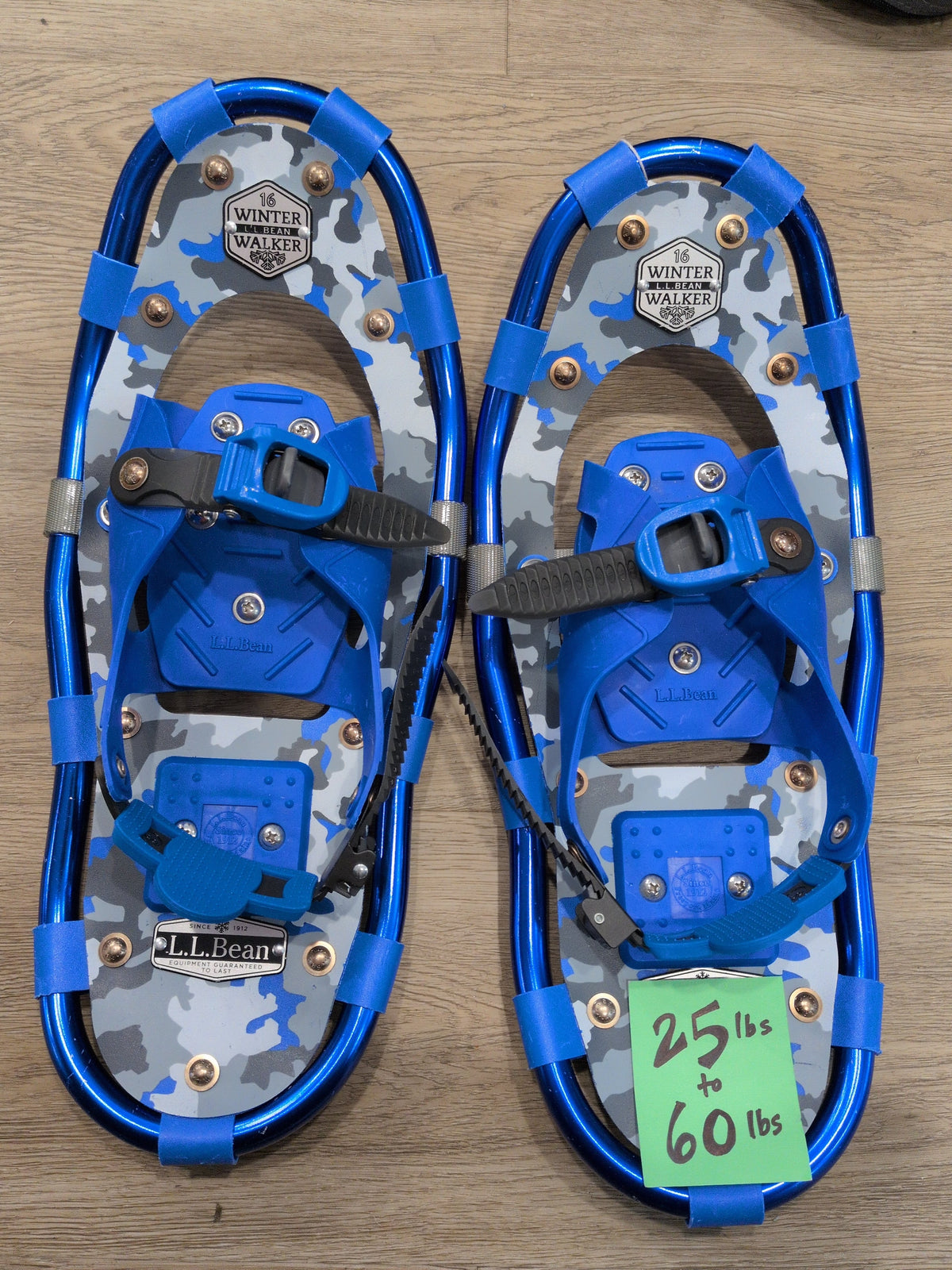 LL Bean Winter Walker 16" Snowshoe Set