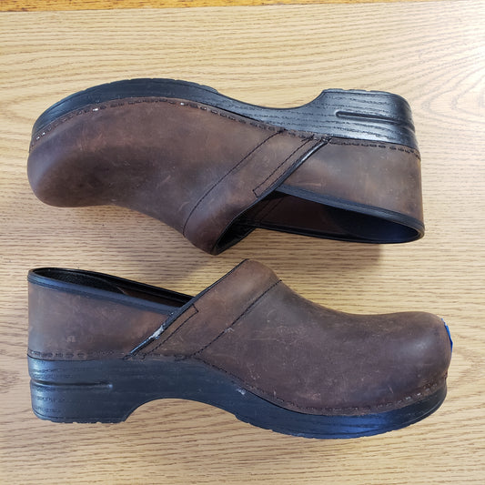 Dansko Leather Clogs