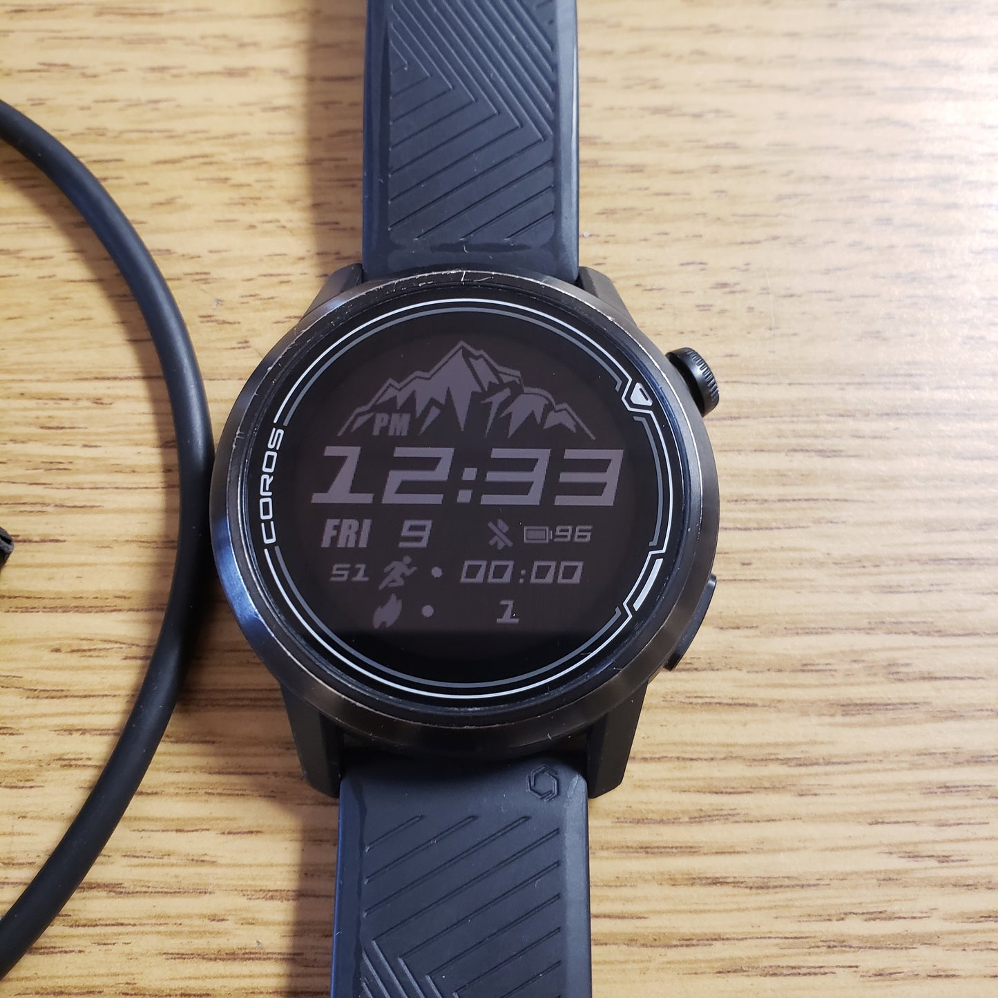 Coros Apex Premium GPS WP Watch w/Charger and Manual