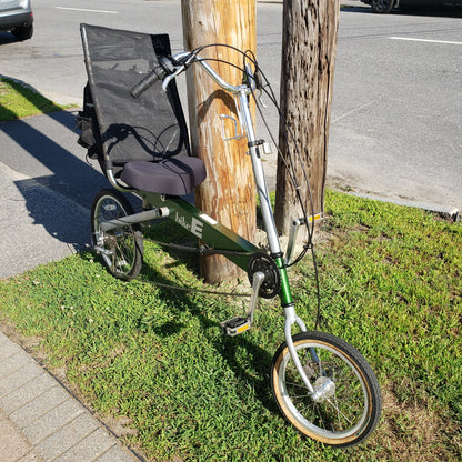 BikeE Recumbant Bike + Seat Bags