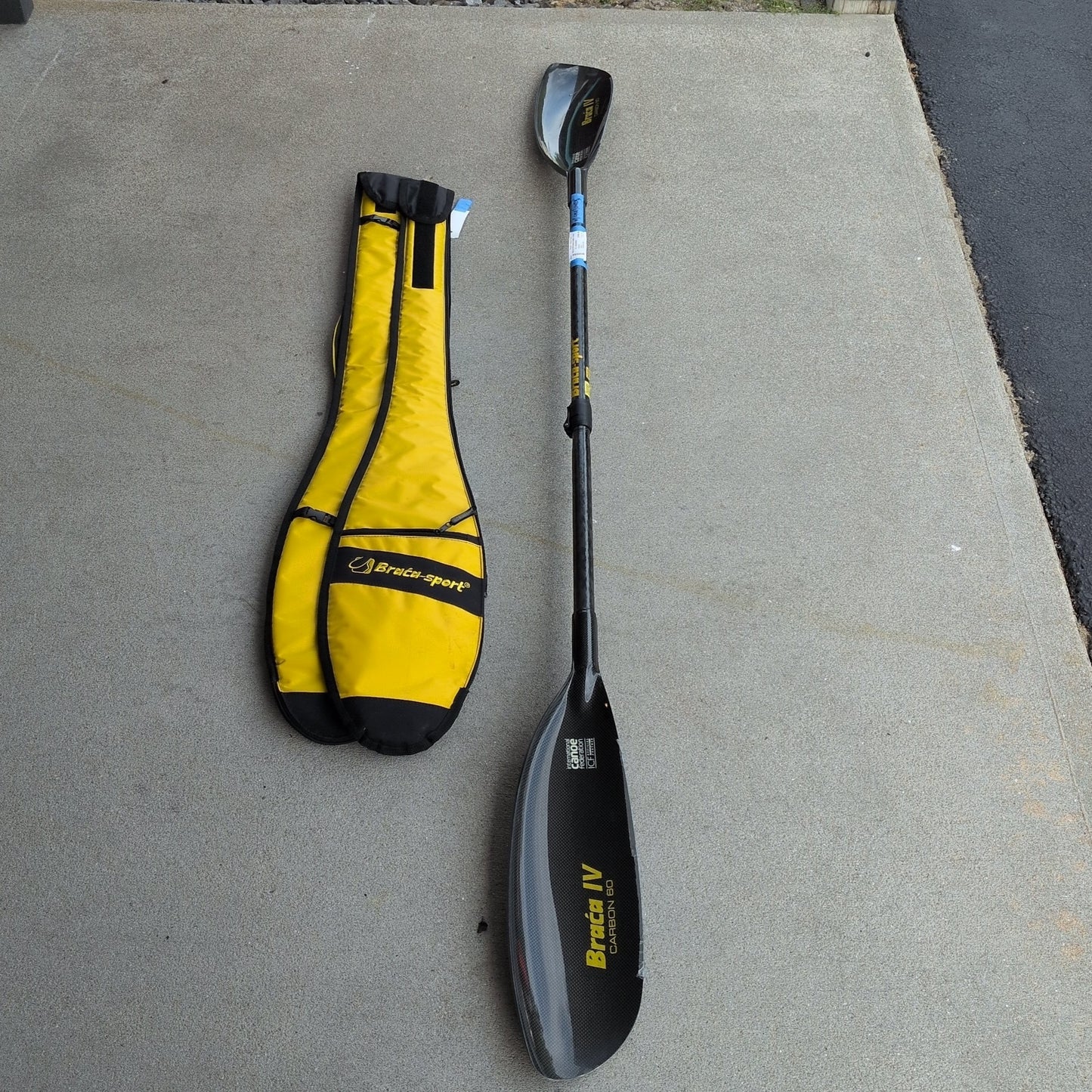 Braca IV 60 Carbon Paddle + Cover (208-218cm)