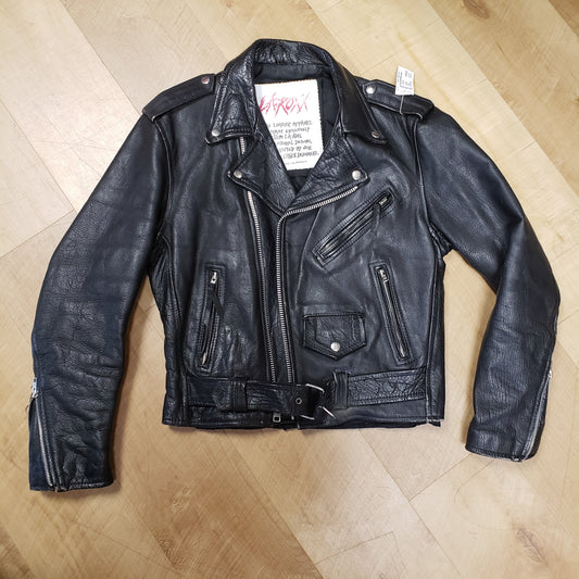 L.A. Roxx Leather Moto Jacket