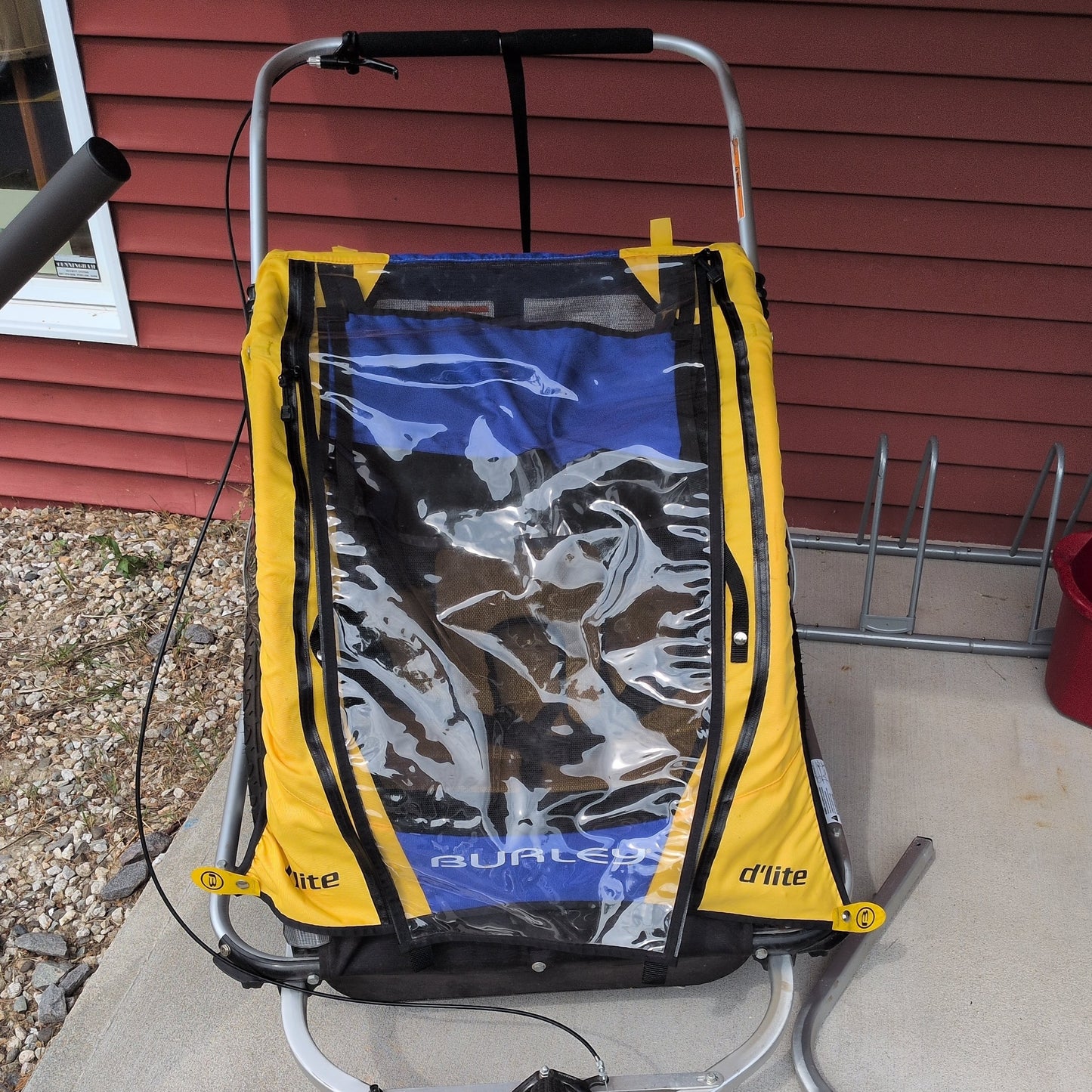 Burley D'Lite Child Bike Trailer w/ Jogger-Stroller Conversion Kit*