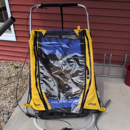 Burley D'Lite Child Bike Trailer w/ Jogger-Stroller Conversion Kit*