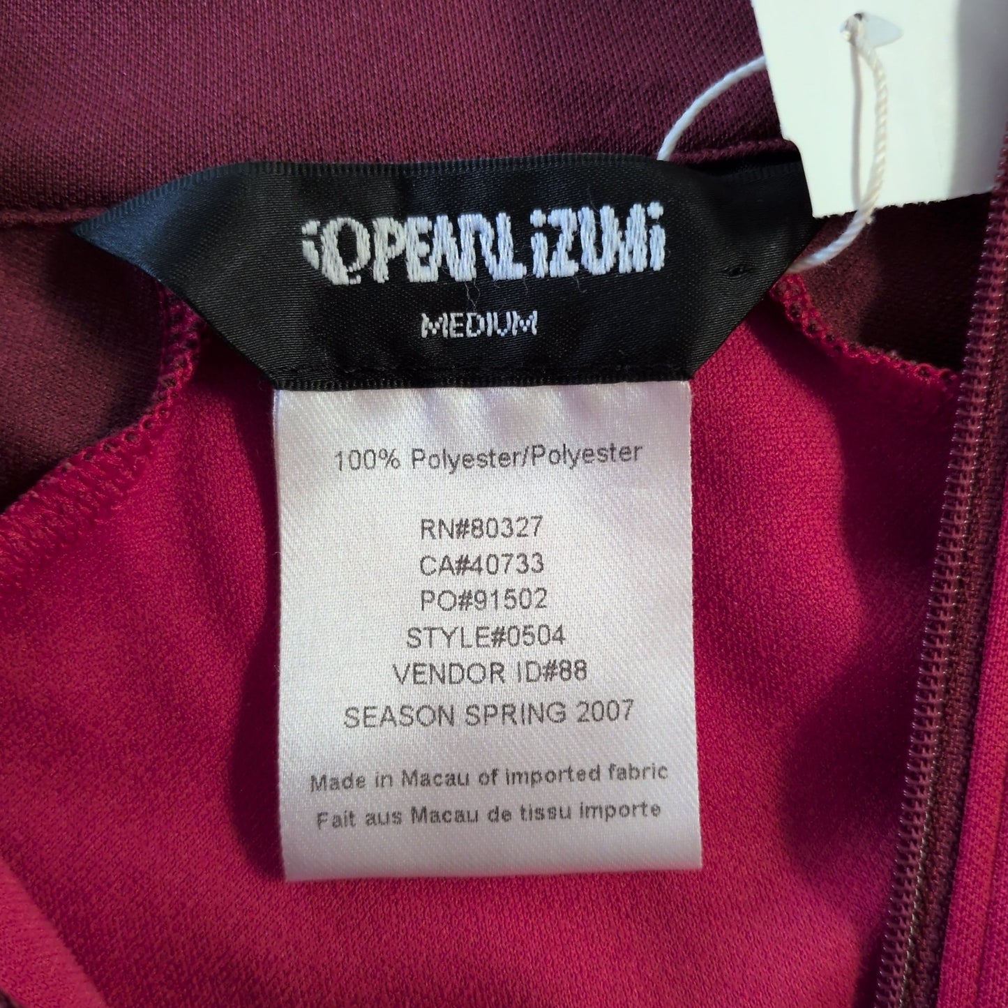 Pearl Izumi Full Zip Cycling Jersey