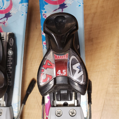 K2 Luv Bug Marker 4.5 Bindings Skis