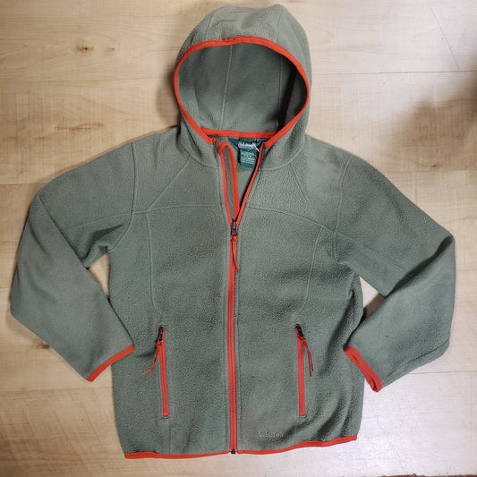LL Bean Hooded Full Zip Fleece